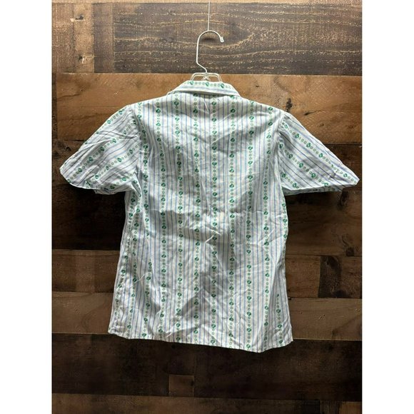 VTG Girl's Scout Youth Short Sleeve Button Up Size 10 - Picture 3 of 3